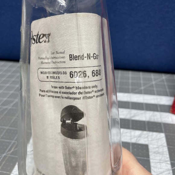 OSTER BLEND-N-GO 6026 6848 20 oz BLENDER CUP BOTTLE TRAVEL TUMBLER - Picture 4 of 6